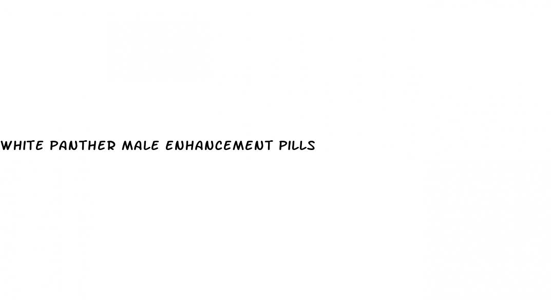 white panther male enhancement pills