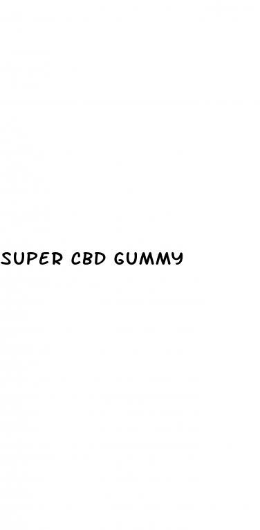 super cbd gummy