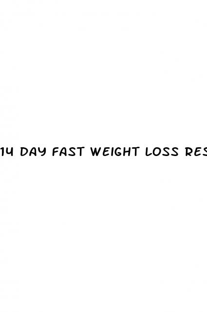 14 day fast weight loss results