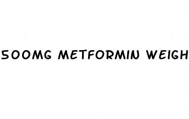 500mg metformin weight loss