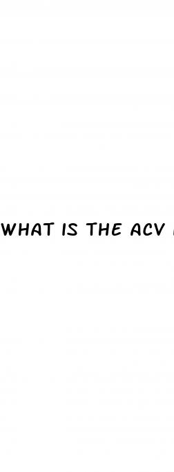 what is the acv in keto gummies