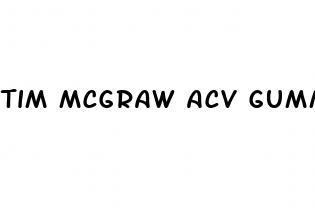 tim mcgraw acv gummies