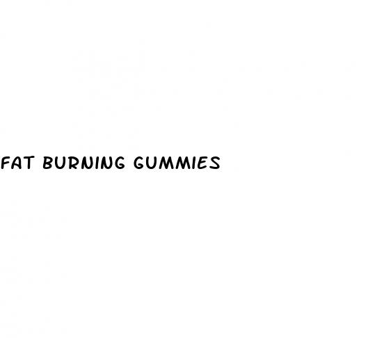 fat burning gummies