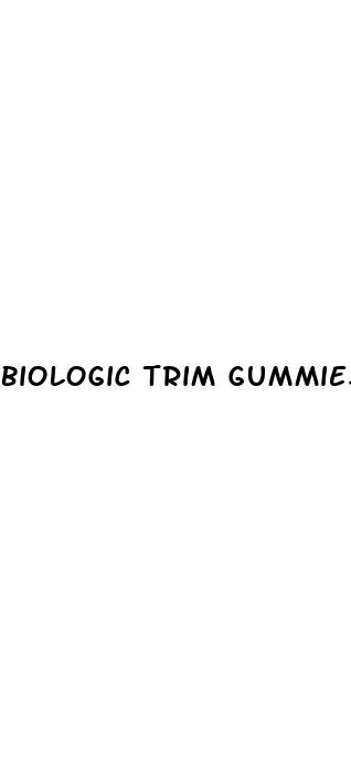 biologic trim gummies