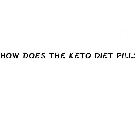 how does the keto diet pills work