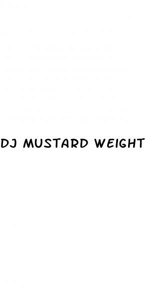 dj mustard weight loss