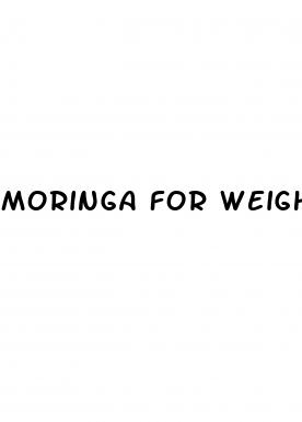 moringa for weight loss
