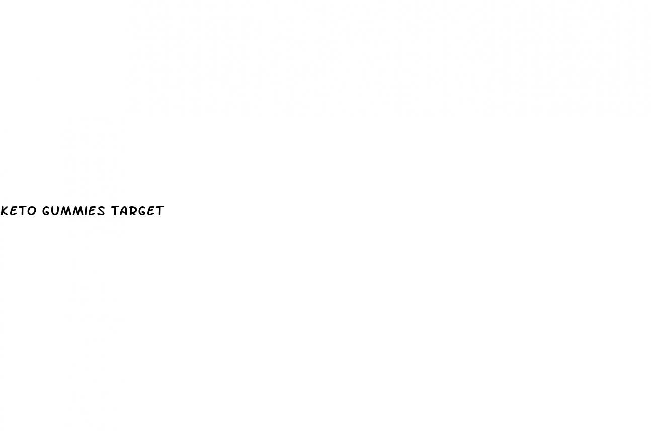 keto gummies target