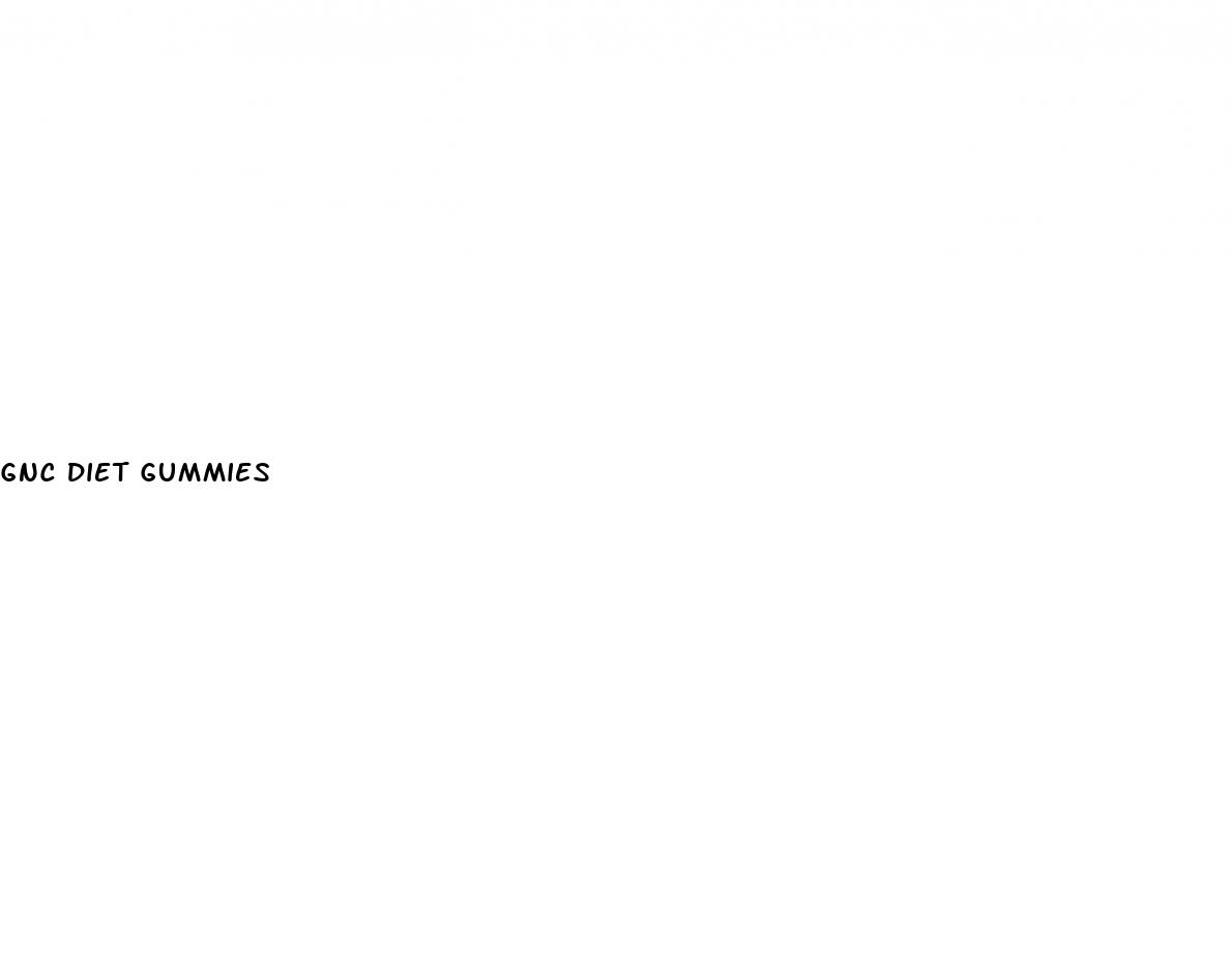 gnc diet gummies