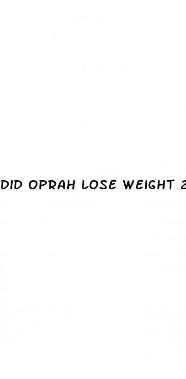 did oprah lose weight 2023