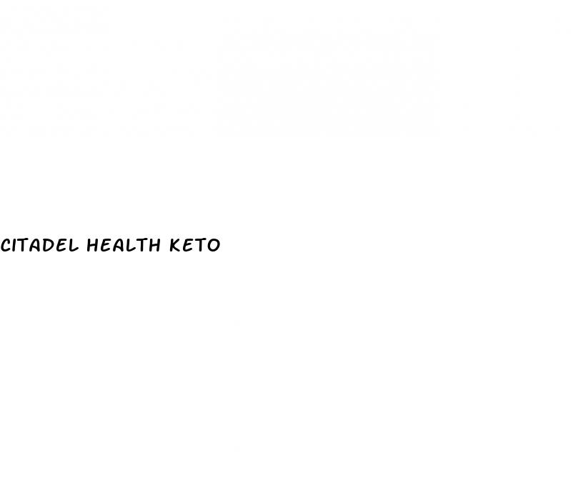 citadel health keto