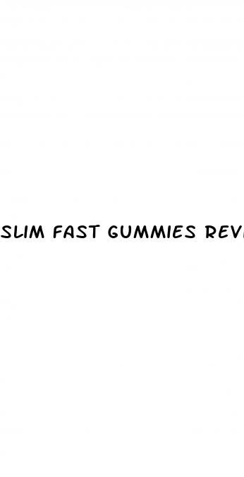 slim fast gummies review