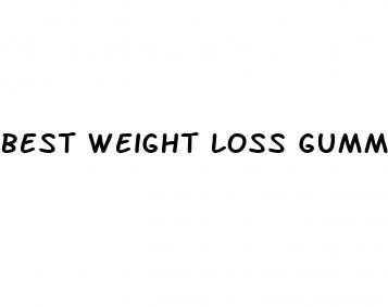 best weight loss gummie