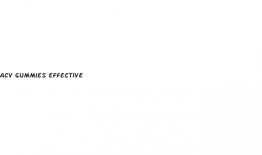 acv gummies effective