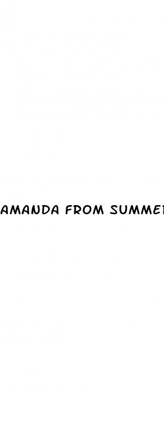 amanda from summer house weight loss