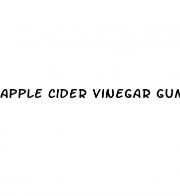 apple cider vinegar gummies uses
