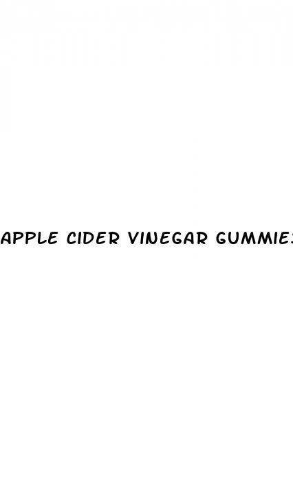 apple cider vinegar gummies with chromium