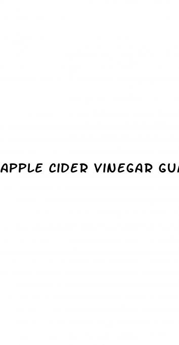 apple cider vinegar gummies with the mother