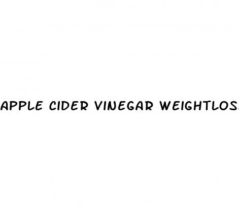 apple cider vinegar weightloss