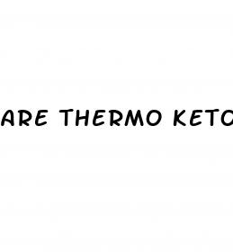 are thermo keto gummies safe