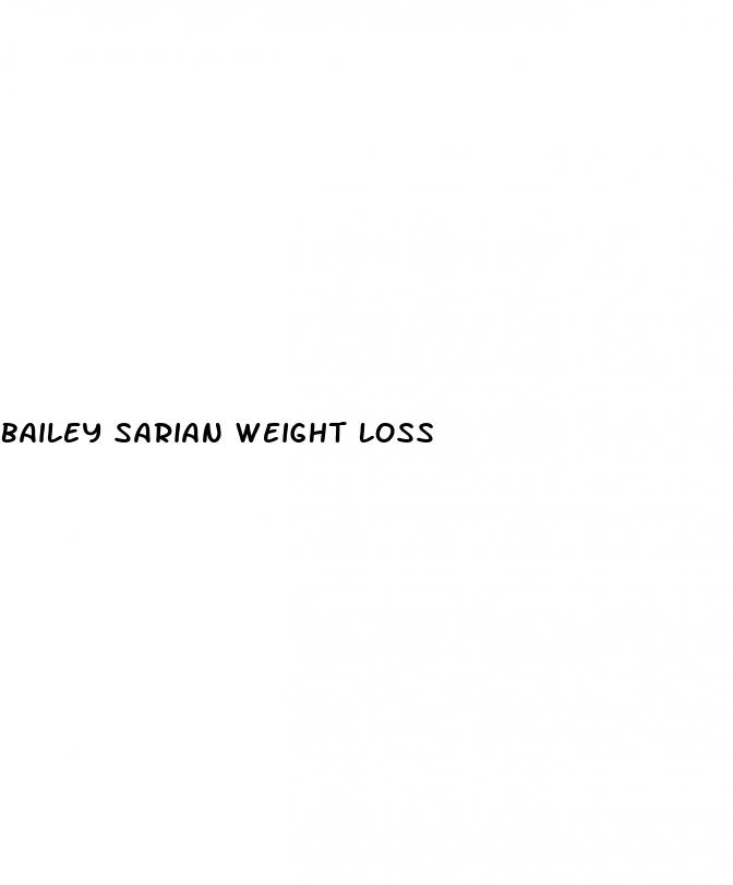 bailey sarian weight loss