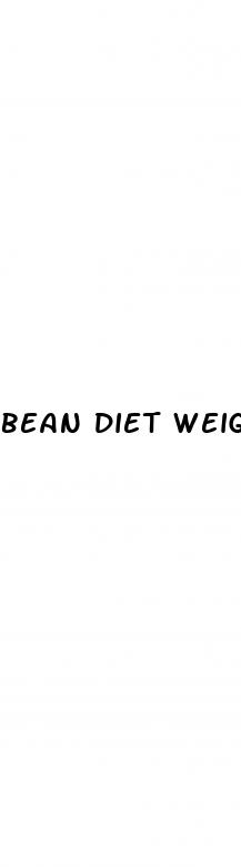 bean diet weight loss