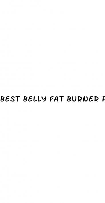 best belly fat burner pills