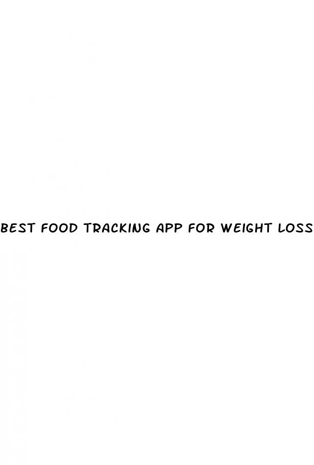 best food tracking app for weight loss