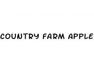 country farm apple cider vinegar gummies