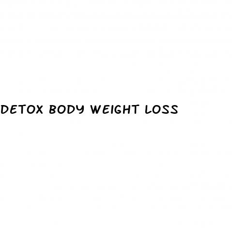 detox body weight loss