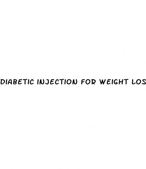 diabetic injection for weight loss