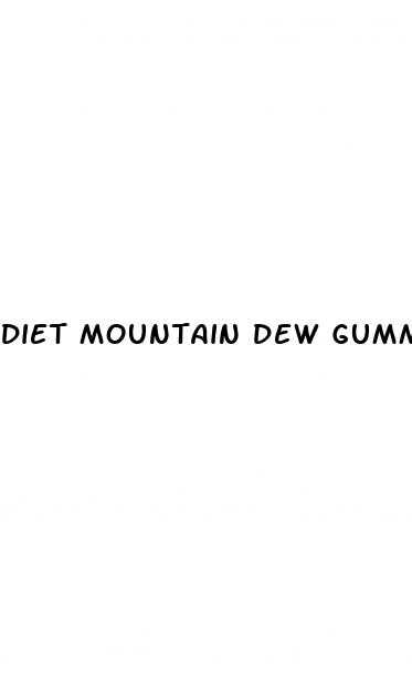diet mountain dew gummies