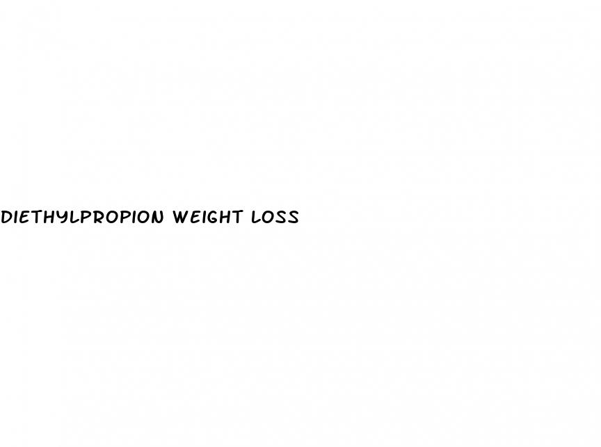 diethylpropion weight loss