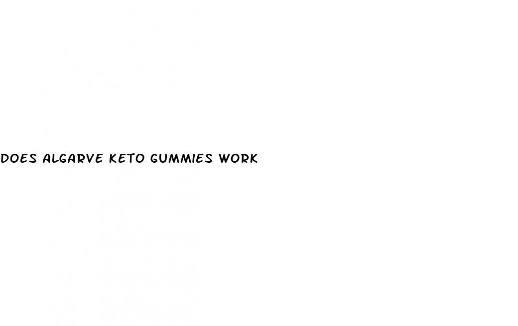 does algarve keto gummies work