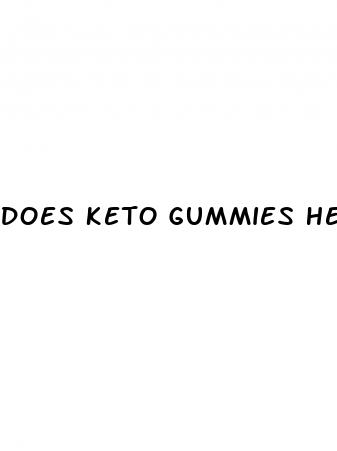 does keto gummies help lose weight