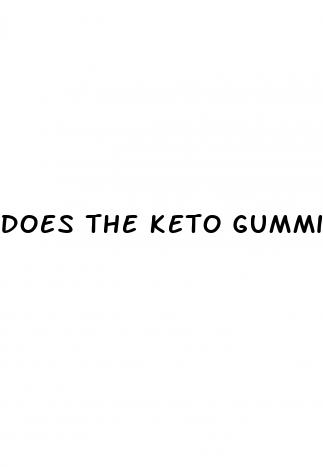 does the keto gummies really work