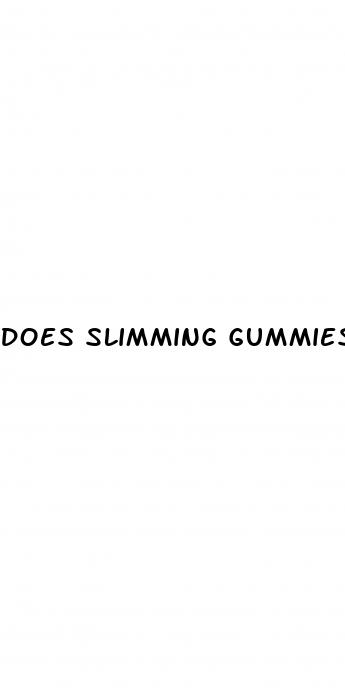 does slimming gummies work