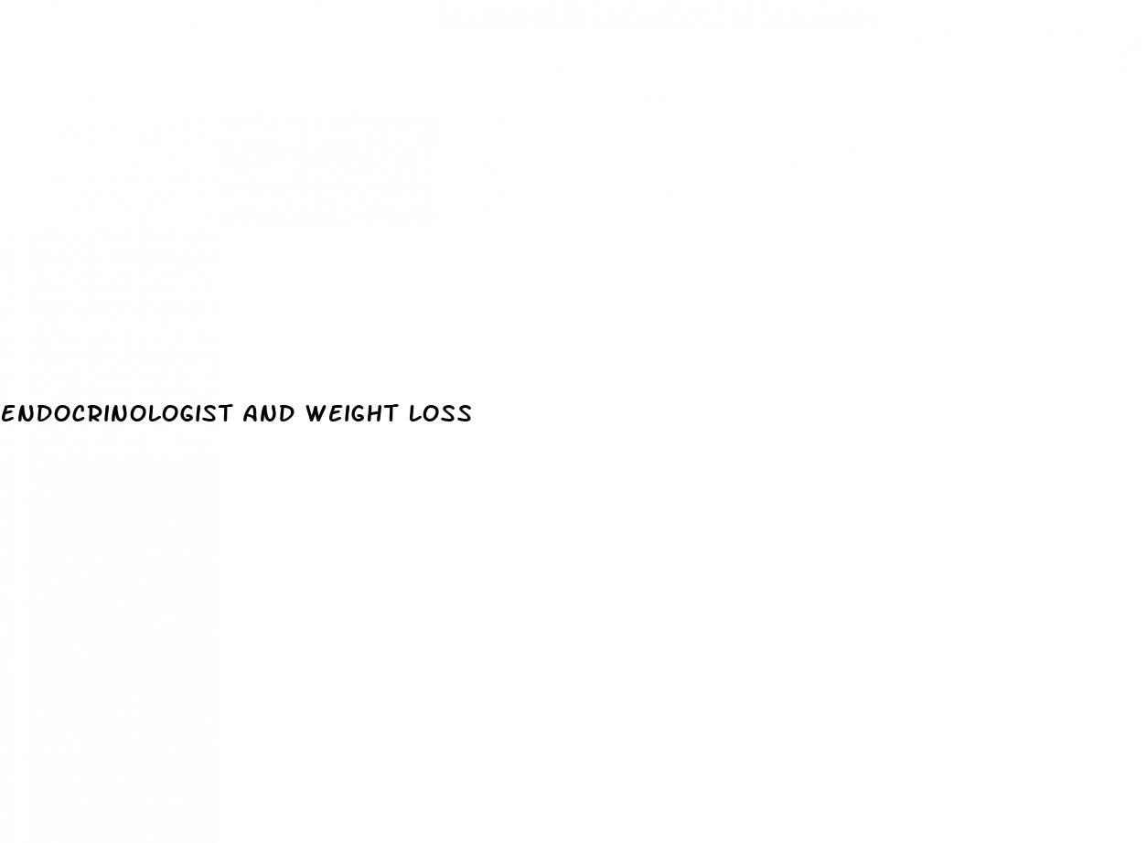 endocrinologist and weight loss