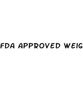 fda approved weight loss drugs