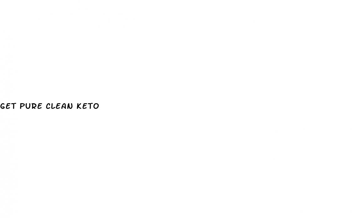 get pure clean keto