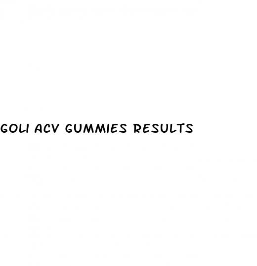 goli acv gummies results