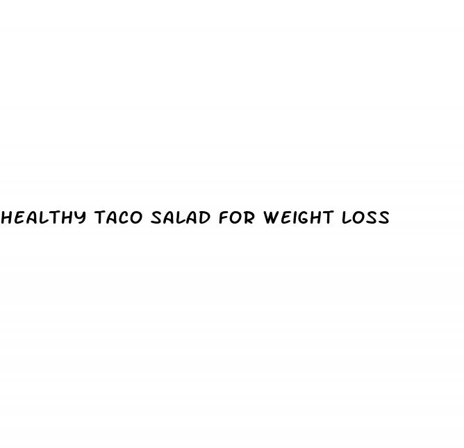 healthy taco salad for weight loss