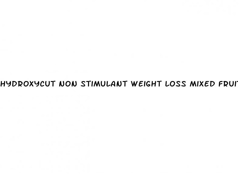 hydroxycut non stimulant weight loss mixed fruit gummies reviews