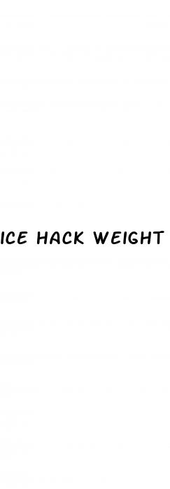 ice hack weight loss reddit