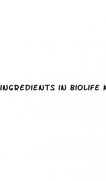 ingredients in biolife keto gummies
