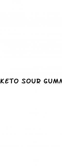 keto sour gummies