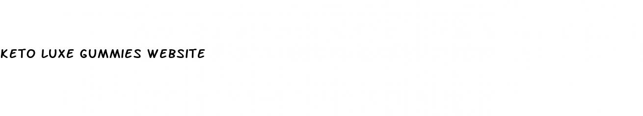 keto luxe gummies website