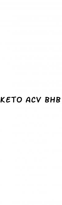 keto acv bhb gummies