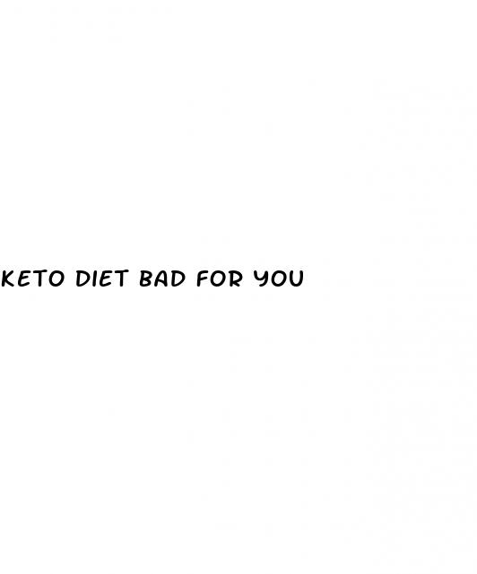 keto diet bad for you