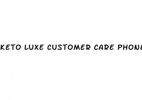 keto luxe customer care phone number